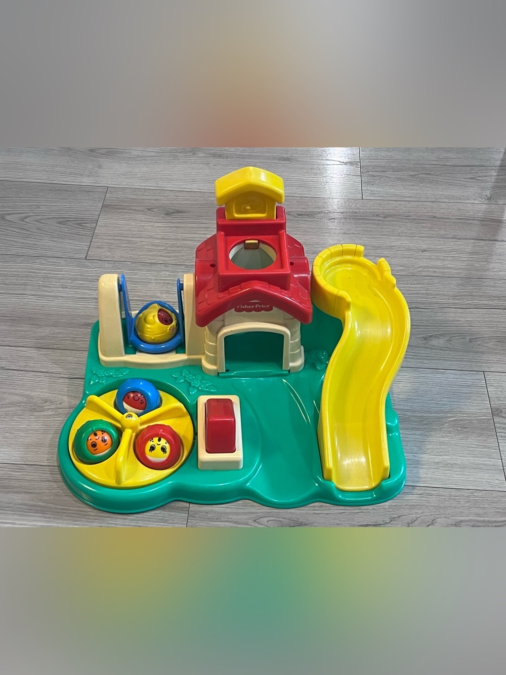 Vintage 1990s Fisher-Price Roll-A-Round Playground